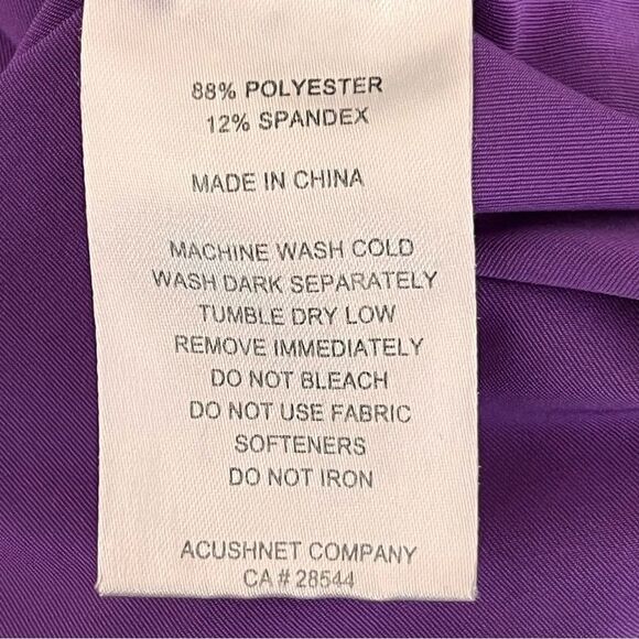 3/$25 FootJoy Purple Performance Golf Polo Large - Picture 10 of 10